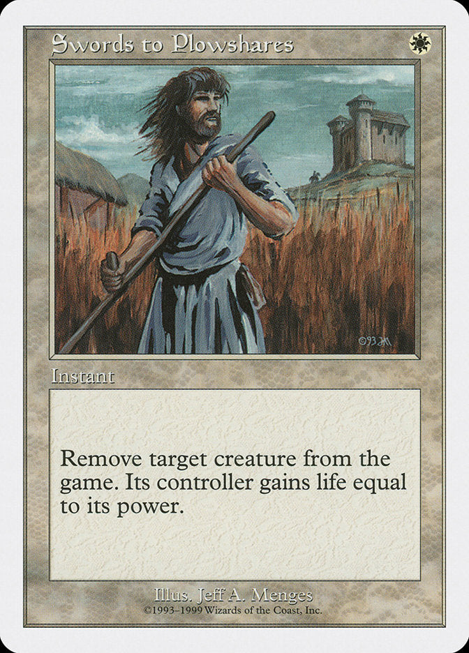 Swords to Plowshares [Battle Royale] | Pegasus Games WI