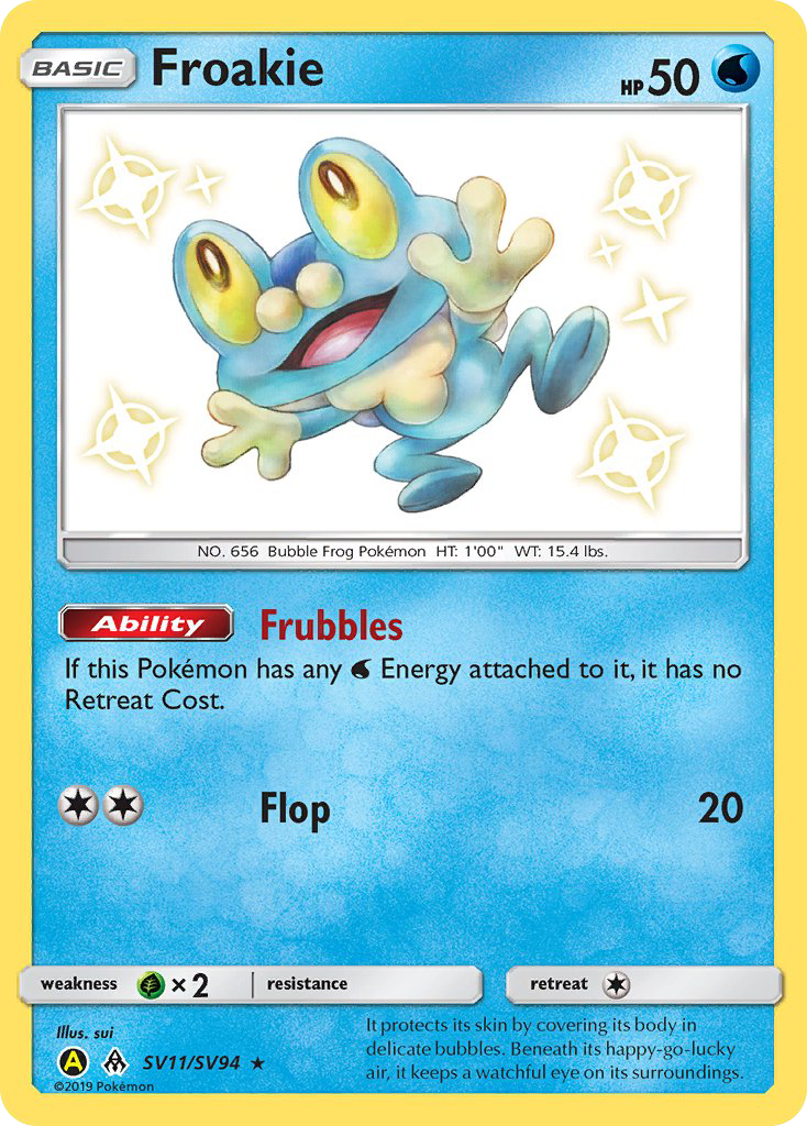 Froakie (SV11/SV94) [Sun & Moon: Hidden Fates - Shiny Vault] | Pegasus Games WI