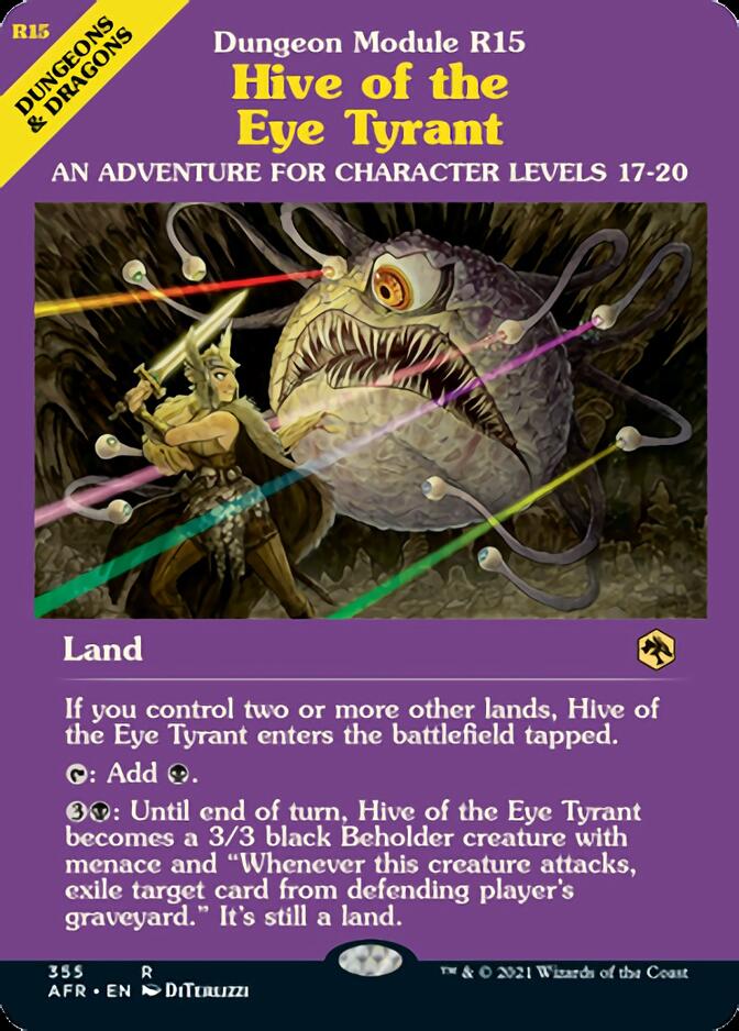 Hive of the Eye Tyrant (Dungeon Module) [Dungeons & Dragons: Adventures in the Forgotten Realms] | Pegasus Games WI