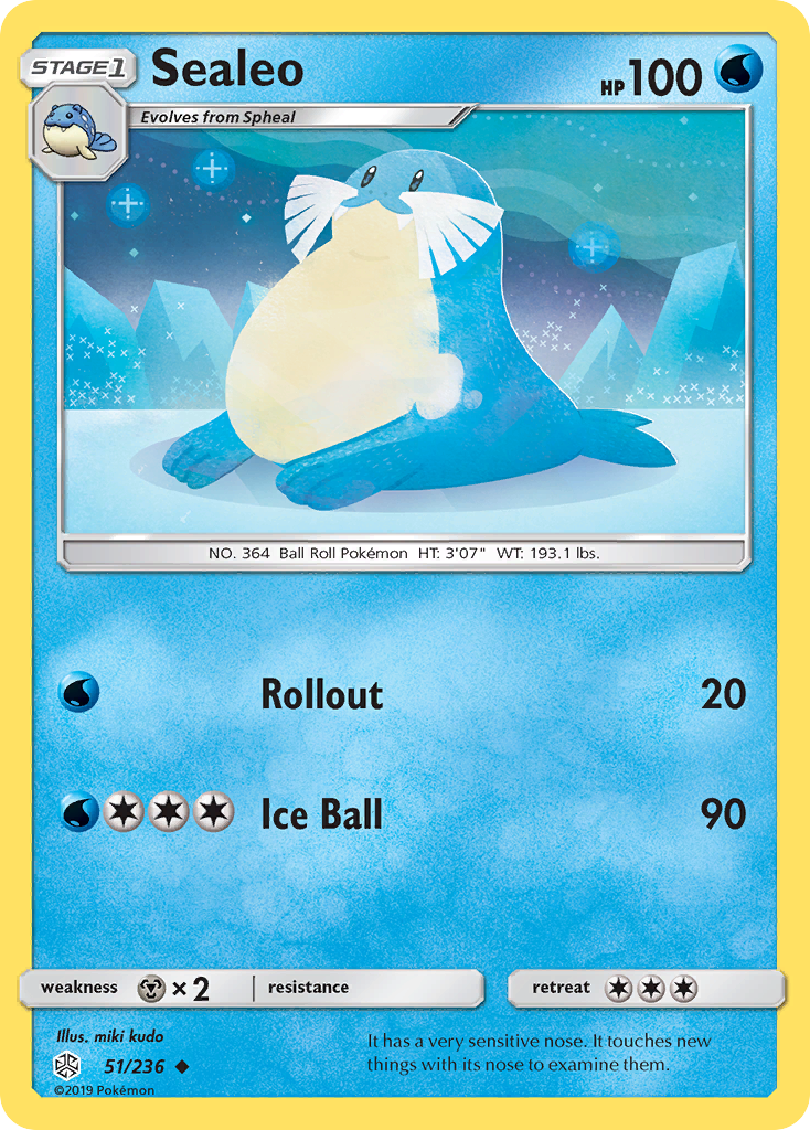 Sealeo (51/236) [Sun & Moon: Cosmic Eclipse] | Pegasus Games WI