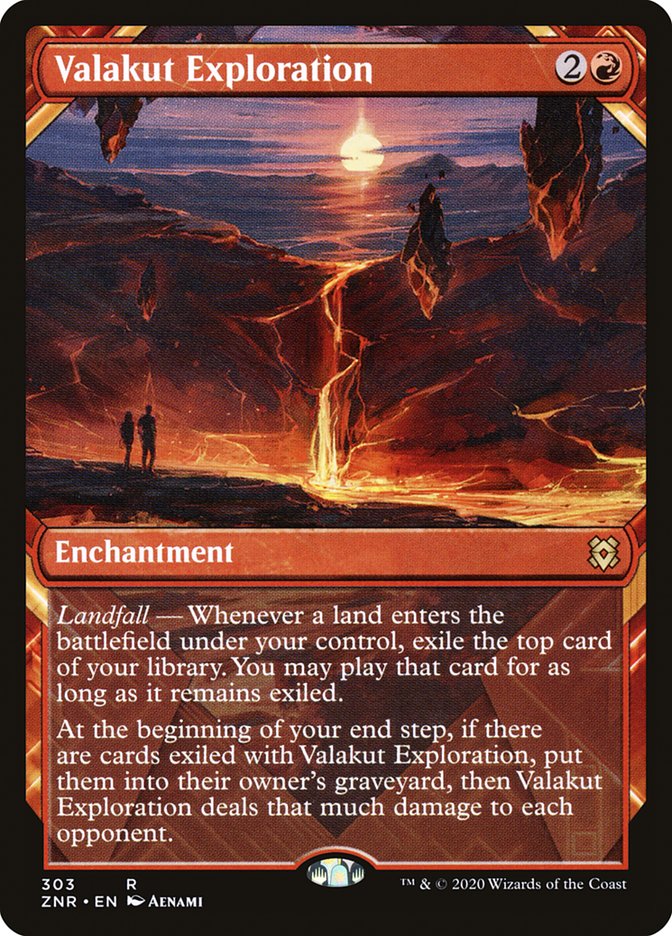 Valakut Exploration (Showcase) [Zendikar Rising] | Pegasus Games WI