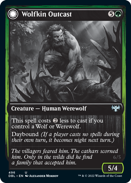 Wolfkin Outcast // Wedding Crasher [Innistrad: Double Feature] | Pegasus Games WI