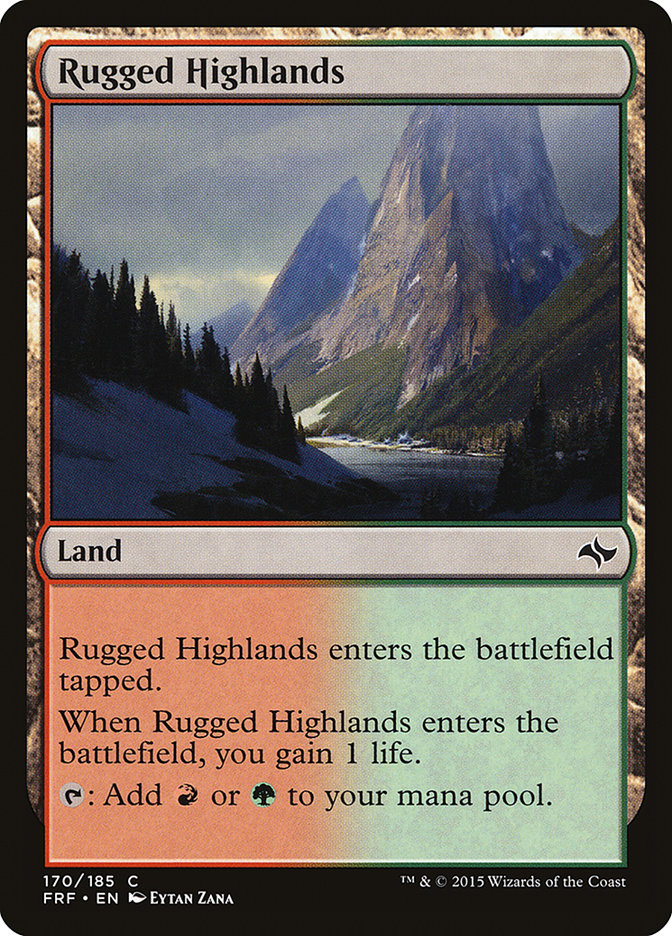 Rugged Highlands [Fate Reforged] | Pegasus Games WI