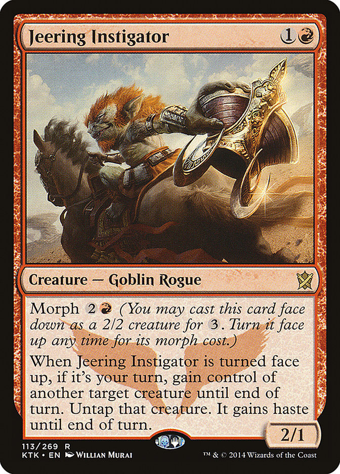 Jeering Instigator [Khans of Tarkir] | Pegasus Games WI