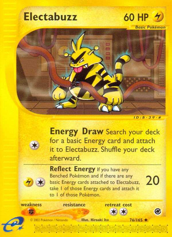 Electabuzz (76/165) [Expedition: Base Set] | Pegasus Games WI