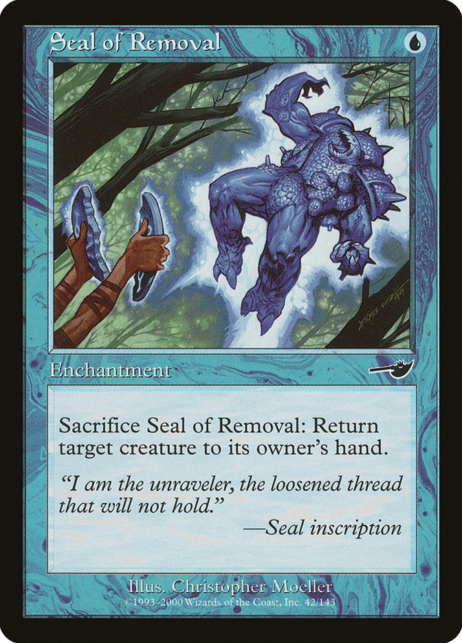 Seal of Removal [Nemesis] | Pegasus Games WI