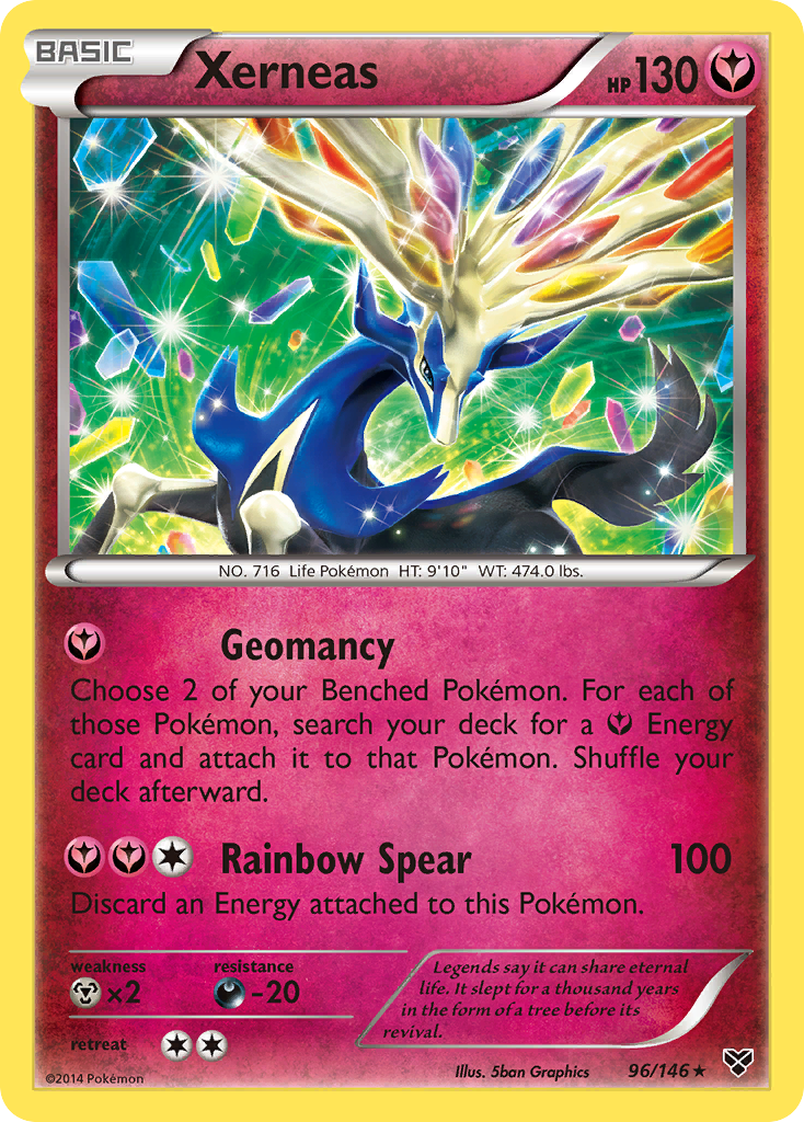 Xerneas (96/146) [XY: Base Set] | Pegasus Games WI