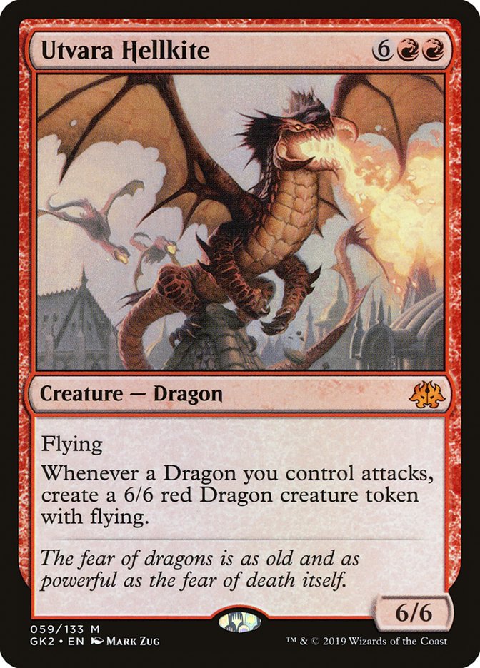 Utvara Hellkite [Ravnica Allegiance Guild Kit] | Pegasus Games WI