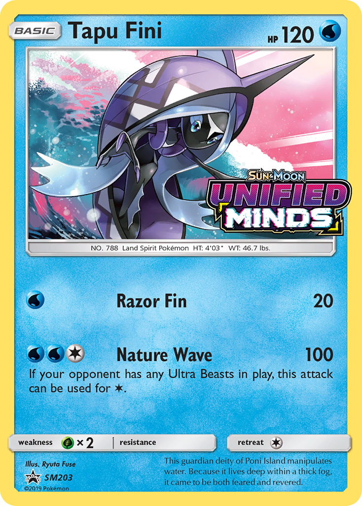 Tapu Fini (SM203) [Sun & Moon: Black Star Promos] | Pegasus Games WI