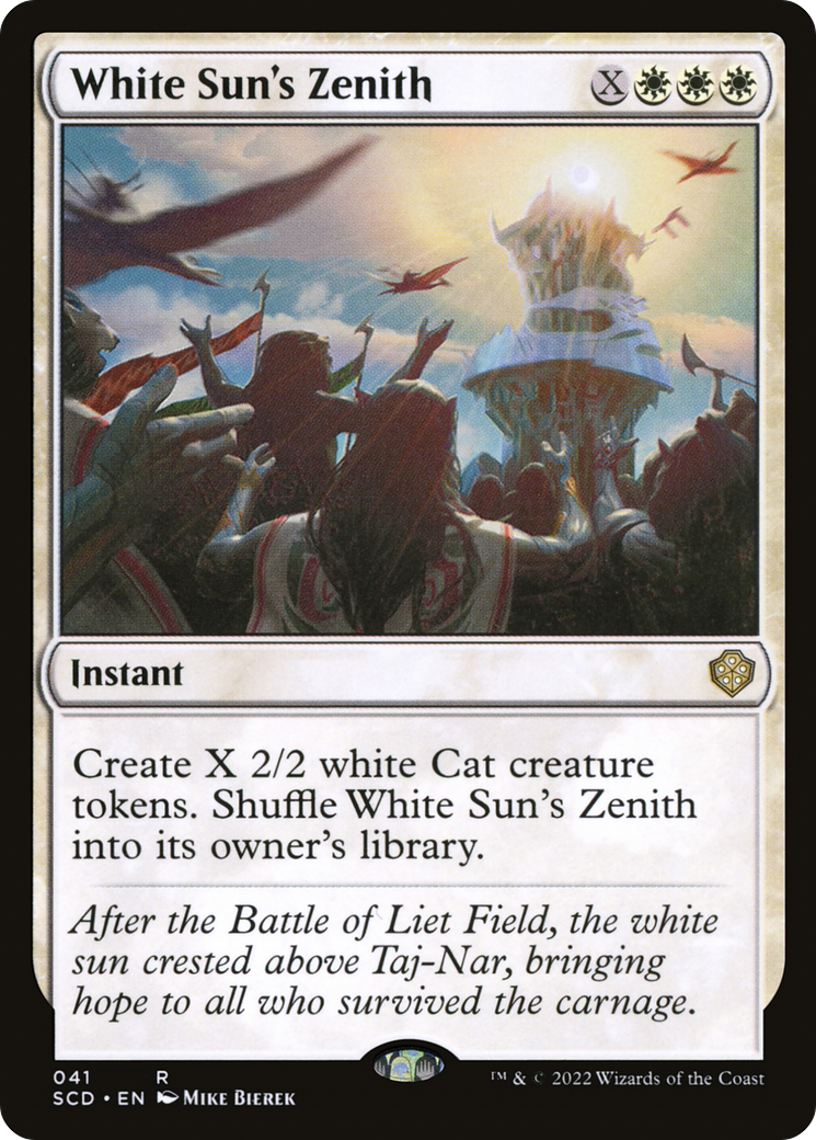 White Sun's Zenith [Starter Commander Decks] | Pegasus Games WI