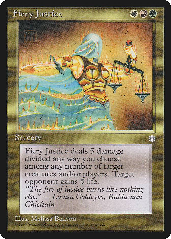Fiery Justice [Ice Age] | Pegasus Games WI