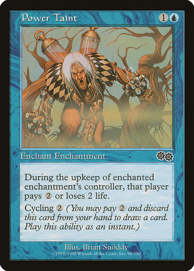 Power Taint [Urza's Saga] | Pegasus Games WI