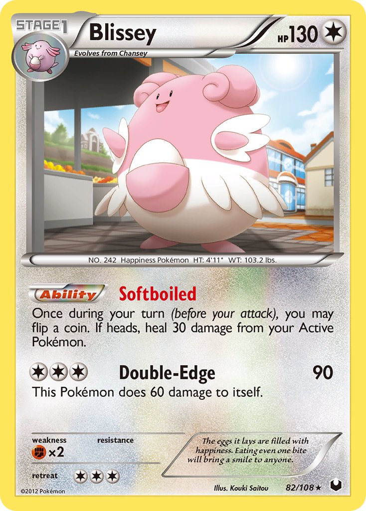 Blissey (82/108) (Battle Arena Deck Exclusive) (Theme Deck Exclusive) [Black & White: Dark Explorers] | Pegasus Games WI