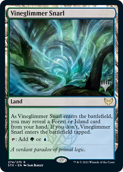 Vineglimmer Snarl (Promo Pack) [Strixhaven: School of Mages Promos] | Pegasus Games WI