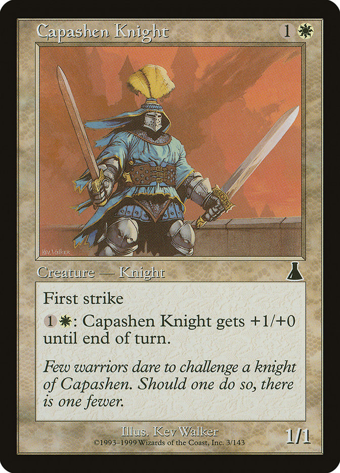 Capashen Knight [Urza's Destiny] | Pegasus Games WI