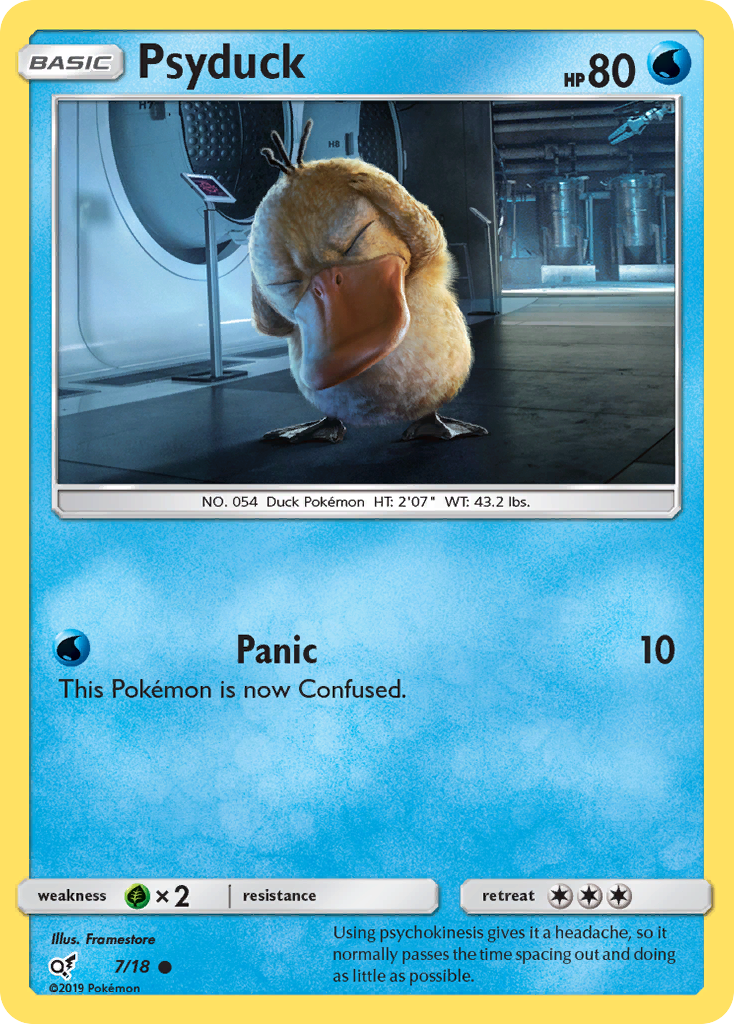 Psyduck (7/18) [Sun & Moon: Detective Pikachu] | Pegasus Games WI