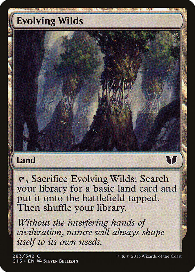 Evolving Wilds [Commander 2015] | Pegasus Games WI