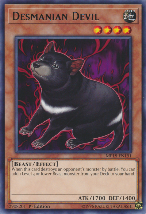 Desmanian Devil [MP18-EN191] Rare | Pegasus Games WI