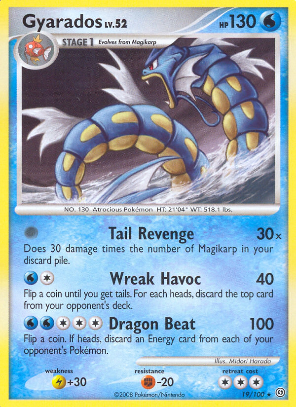 Gyarados (19/100) [Diamond & Pearl: Stormfront] | Pegasus Games WI