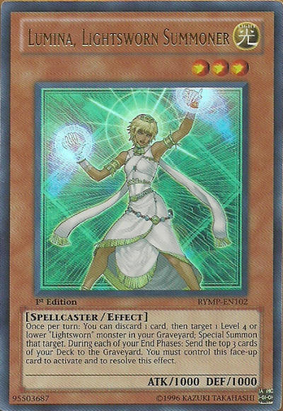 Lumina, Lightsworn Summoner [RYMP-EN102] Ultra Rare | Pegasus Games WI