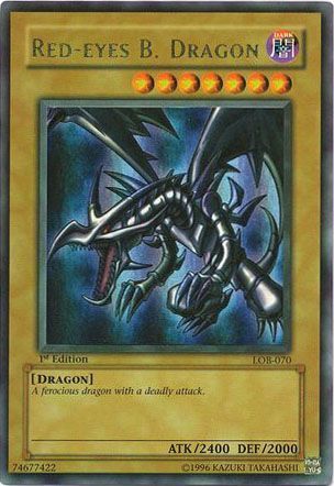 Red-Eyes B. Dragon [LOB-070] Ultra Rare | Pegasus Games WI