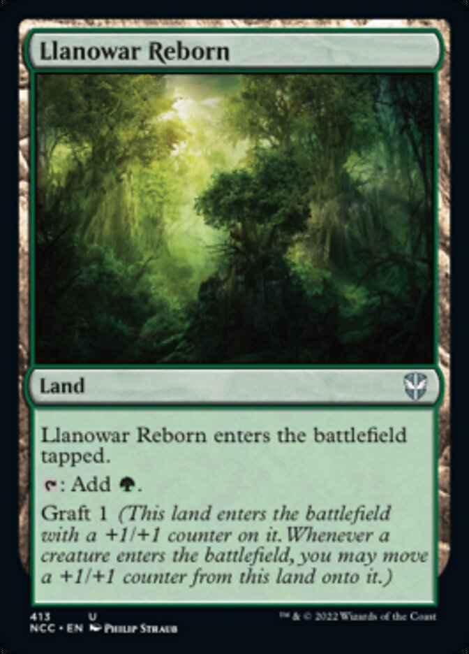 Llanowar Reborn [Streets of New Capenna Commander] | Pegasus Games WI