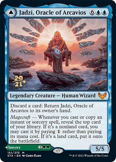 Jadzi, Oracle of Arcavios // Journey to the Oracle [Strixhaven: School of Mages Prerelease Promos] | Pegasus Games WI