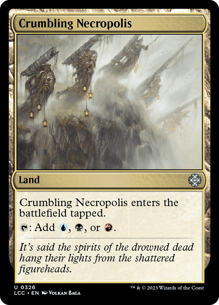 Crumbling Necropolis [The Lost Caverns of Ixalan Commander] | Pegasus Games WI