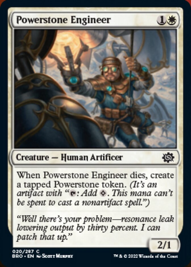 Powerstone Engineer [The Brothers' War] | Pegasus Games WI