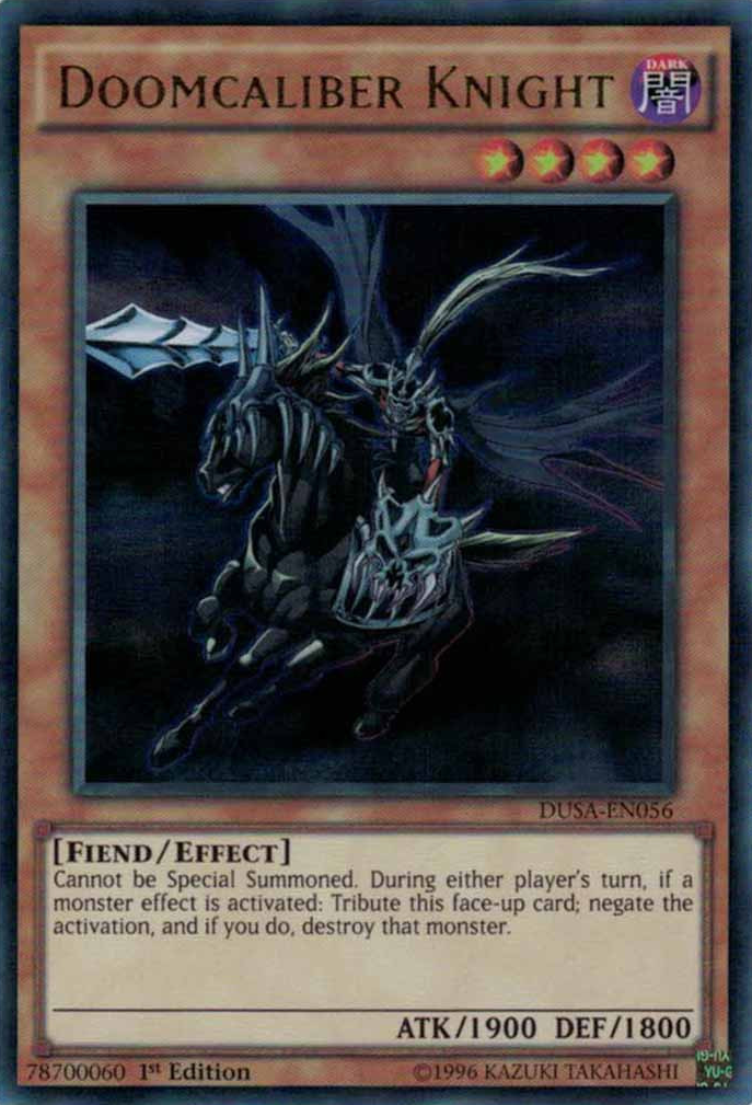 Doomcaliber Knight [DUSA-EN056] Ultra Rare | Pegasus Games WI