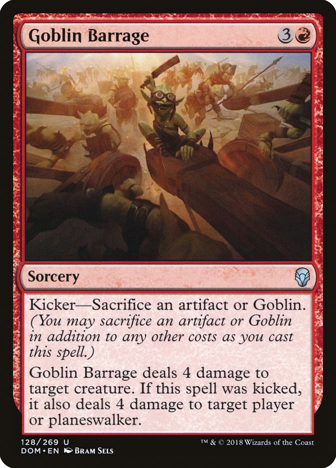 Goblin Barrage [Dominaria] | Pegasus Games WI