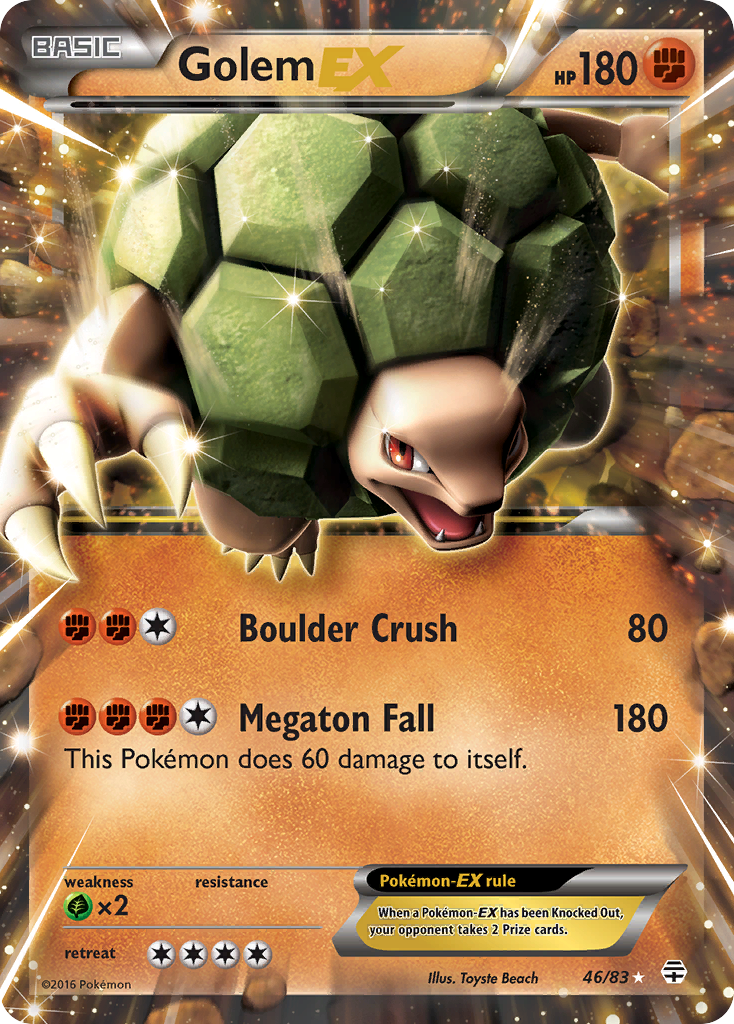 Golem EX (46/83) [XY: Generations] | Pegasus Games WI