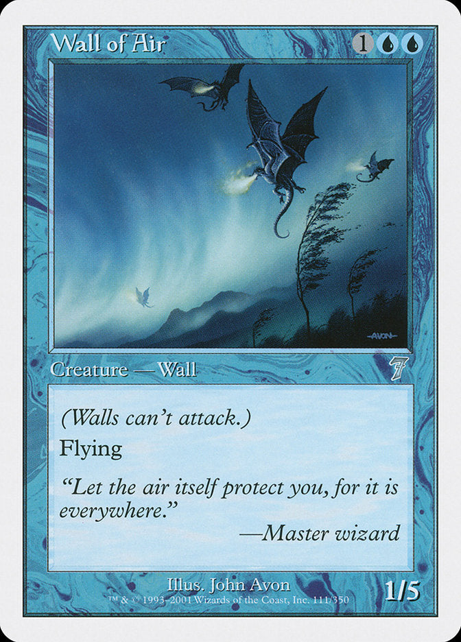 Wall of Air [Seventh Edition] | Pegasus Games WI