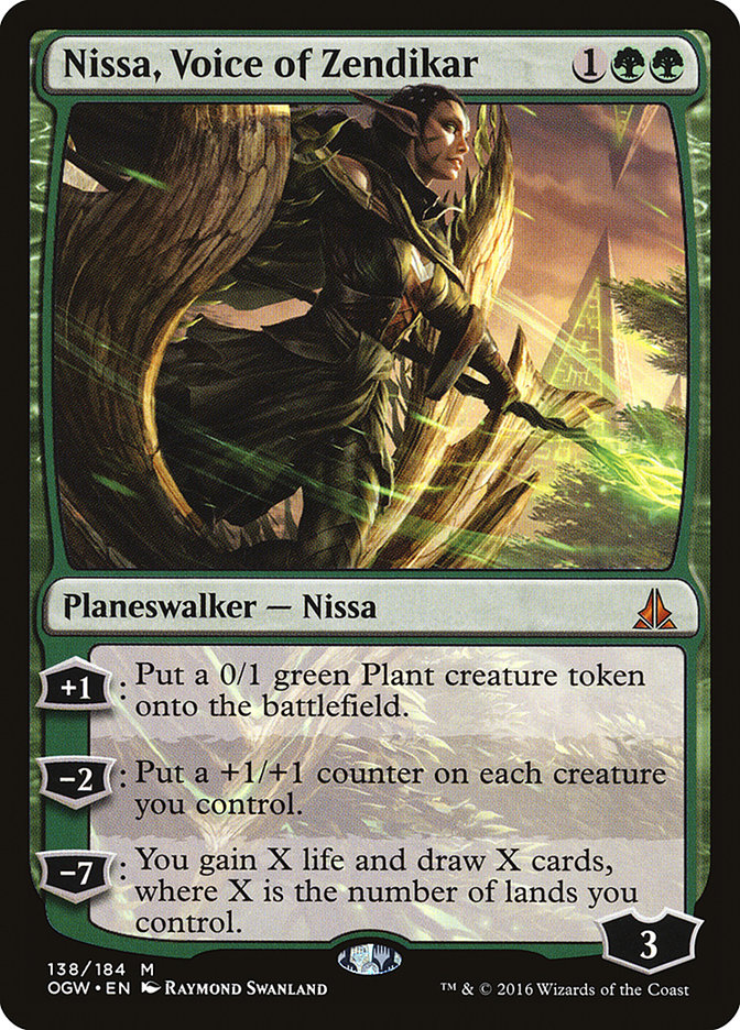 Nissa, Voice of Zendikar [Oath of the Gatewatch] | Pegasus Games WI