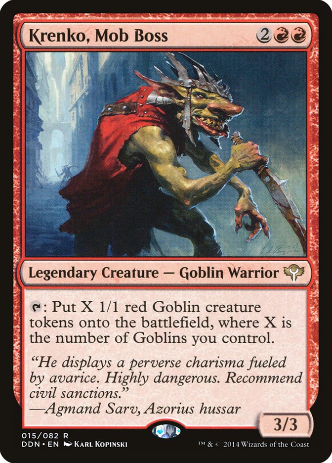 Krenko, Mob Boss [Duel Decks: Speed vs. Cunning] | Pegasus Games WI