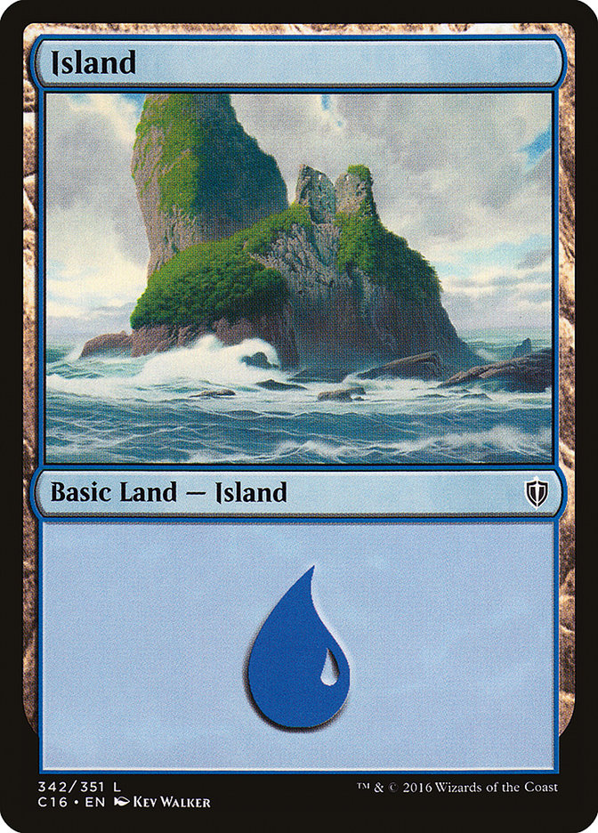 Island (342) [Commander 2016] | Pegasus Games WI