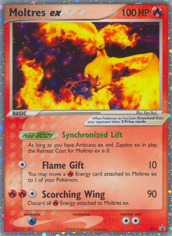 Moltres ex (031) [Nintendo: Black Star Promos] | Pegasus Games WI