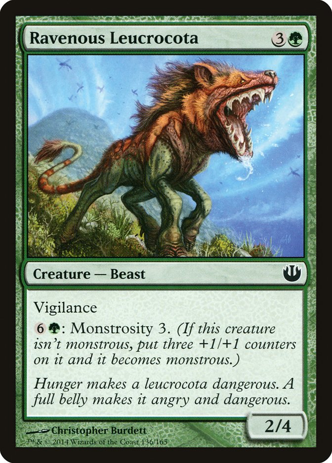 Ravenous Leucrocota [Journey into Nyx] | Pegasus Games WI