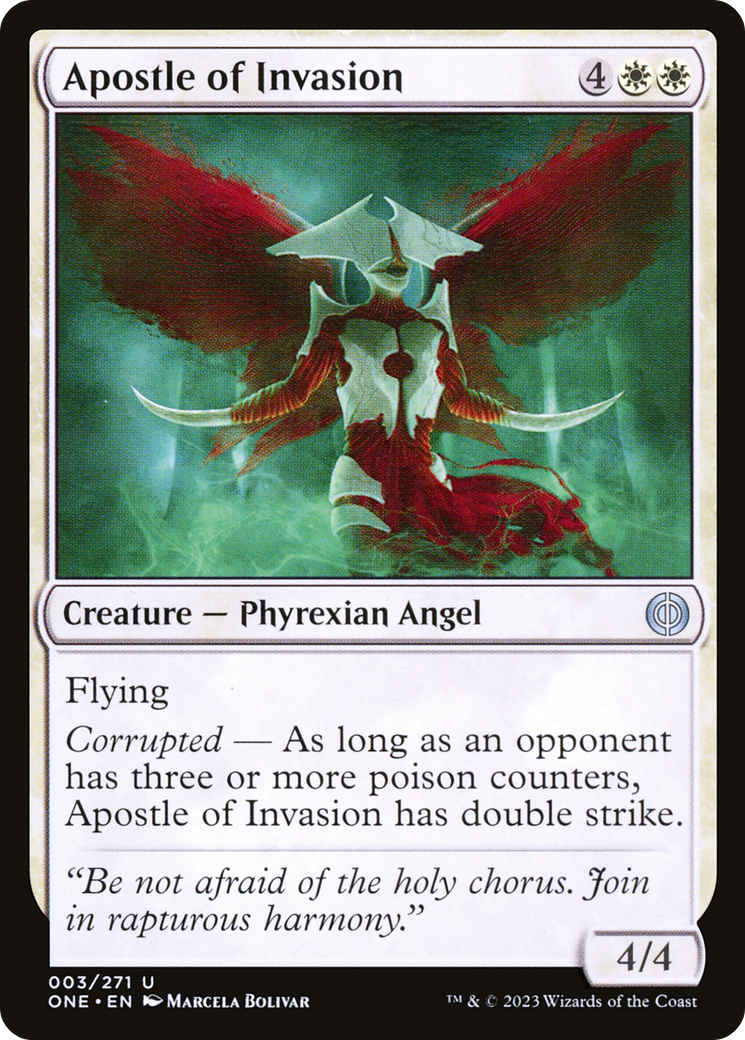 Apostle of Invasion [Phyrexia: All Will Be One] | Pegasus Games WI