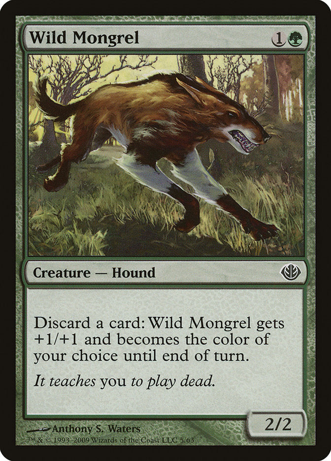 Wild Mongrel [Duel Decks: Garruk vs. Liliana] | Pegasus Games WI