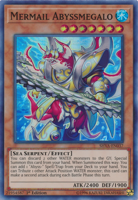 Mermail Abyssmegalo [SHVA-EN037] Super Rare | Pegasus Games WI