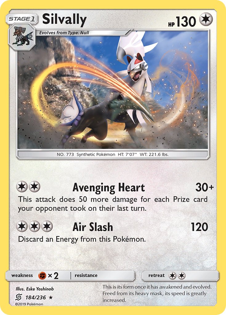 Silvally (184/236) (Theme Deck Exclusive) [Sun & Moon: Unified Minds] | Pegasus Games WI