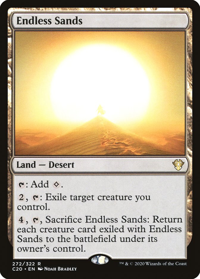 Endless Sands [Commander 2020] | Pegasus Games WI