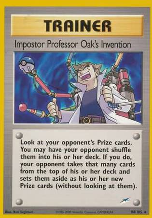 Impostor Professor Oak's Invention (94/105) [Neo Destiny Unlimited] | Pegasus Games WI