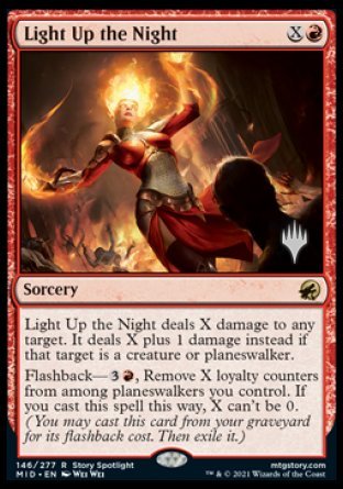 Light Up the Night (Promo Pack) [Innistrad: Midnight Hunt Promos] | Pegasus Games WI