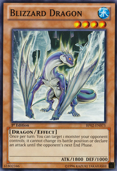 Blizzard Dragon [BP02-EN075] Mosaic Rare | Pegasus Games WI