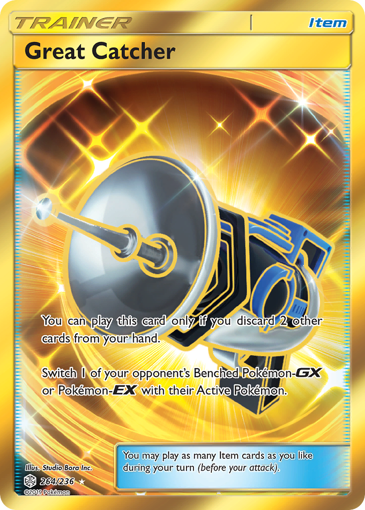 Great Catcher (264/236) [Sun & Moon: Cosmic Eclipse] | Pegasus Games WI