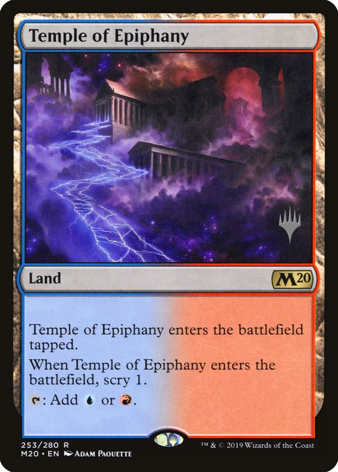 Temple of Epiphany (Promo Pack) [Core Set 2020 Promos] | Pegasus Games WI