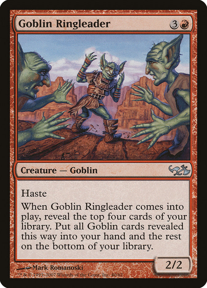 Goblin Ringleader [Duel Decks: Elves vs. Goblins] | Pegasus Games WI