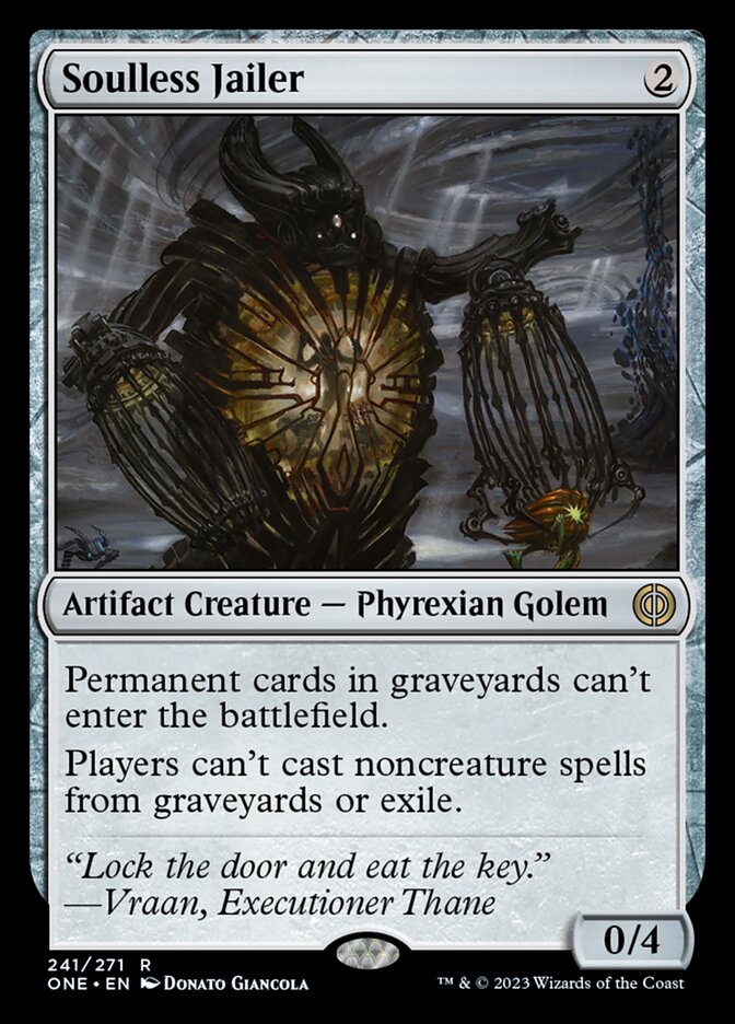 Soulless Jailer [Phyrexia: All Will Be One] | Pegasus Games WI